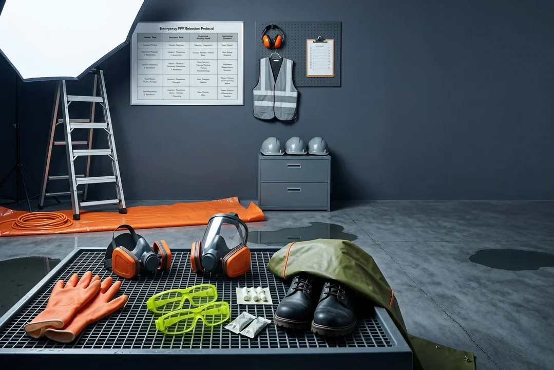 The flood prevention and rescue site environment is complex—how should corporate EHS professionals handle PPE selection and stockpiling?