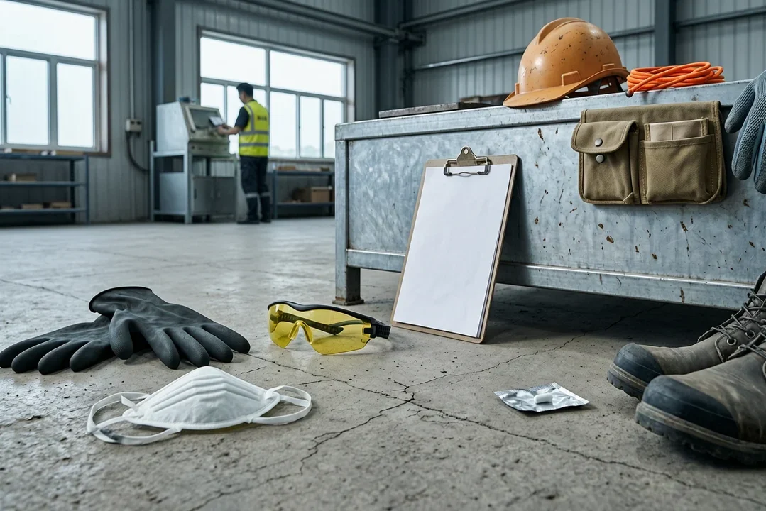 After an explosion incident report, where should PPE configuration begin?